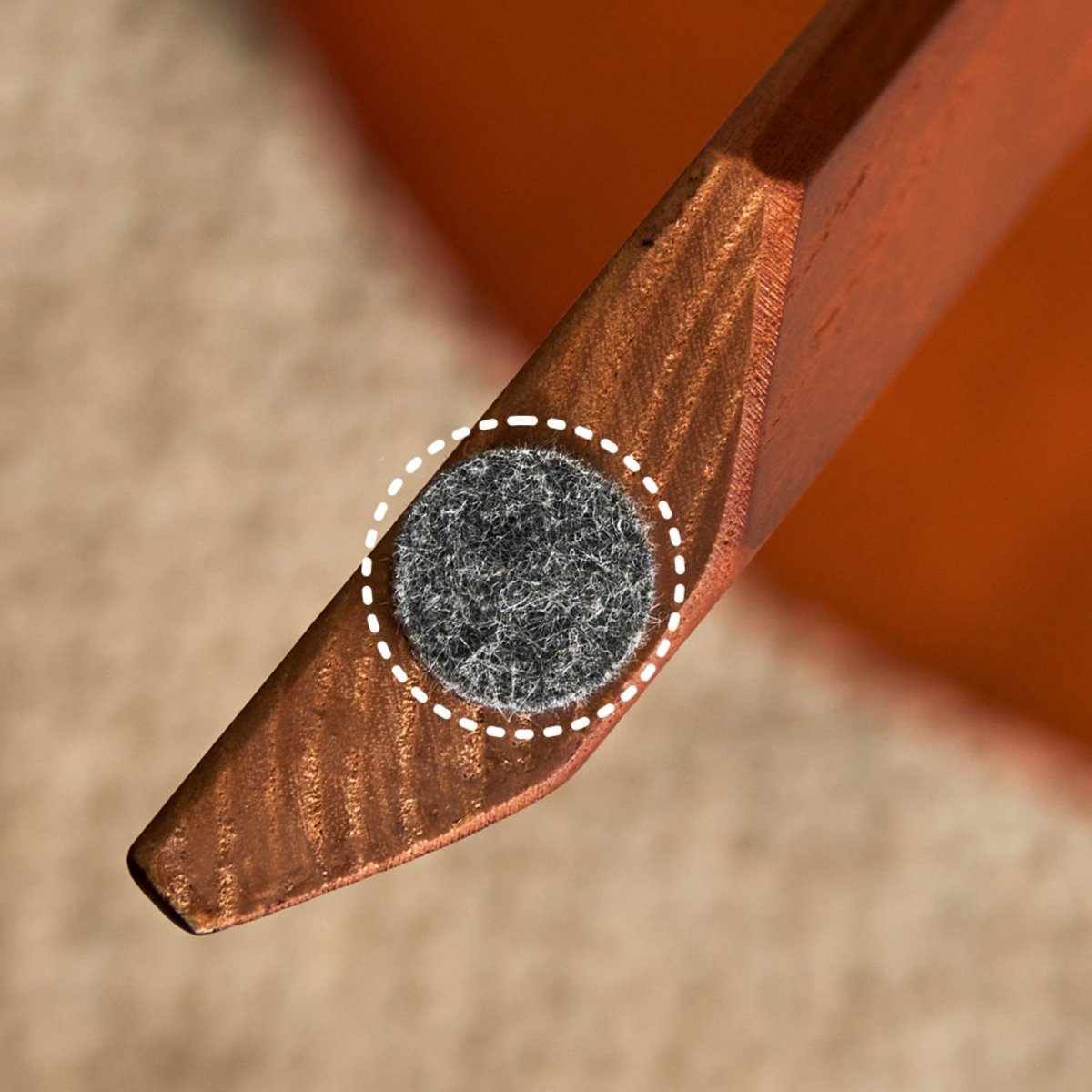 Savi Wood Side Stool - Esspur