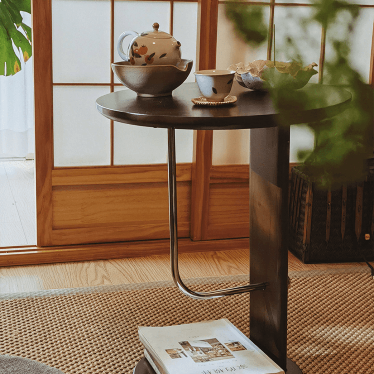 Sile Wood Side Table - Esspur