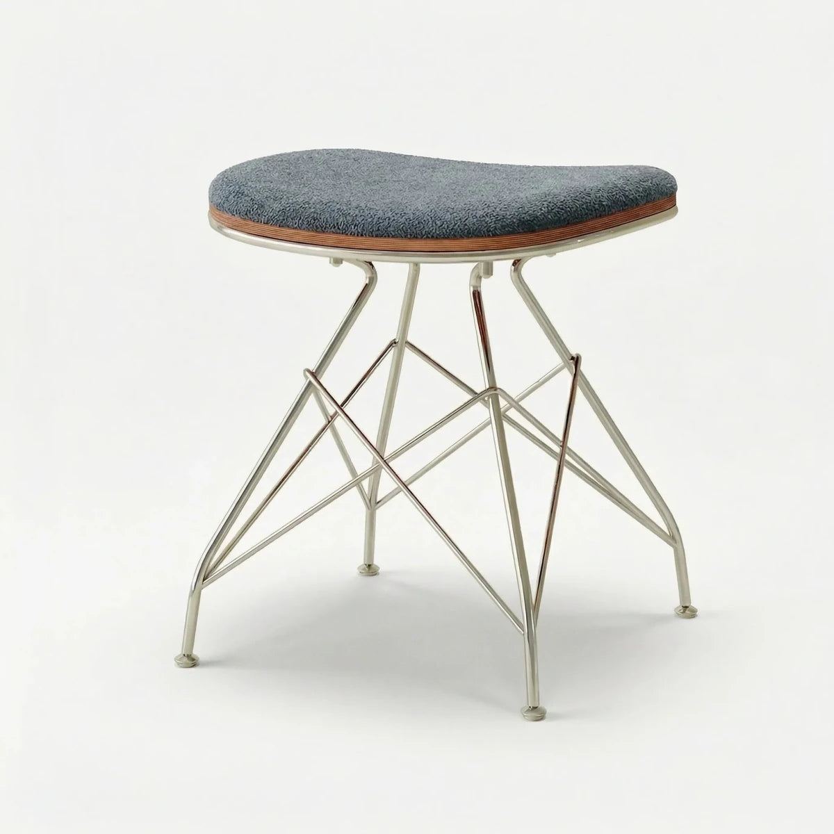 Sora Boucle Upholstered Stool - Esspur
