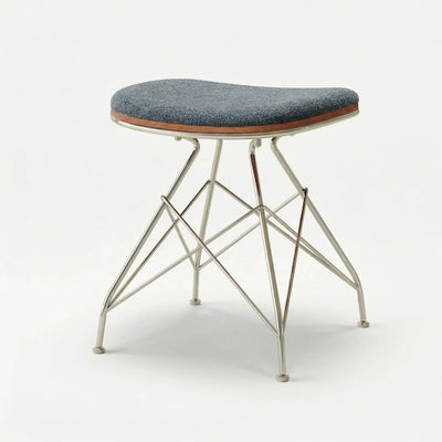 Sora Boucle Upholstered Stool