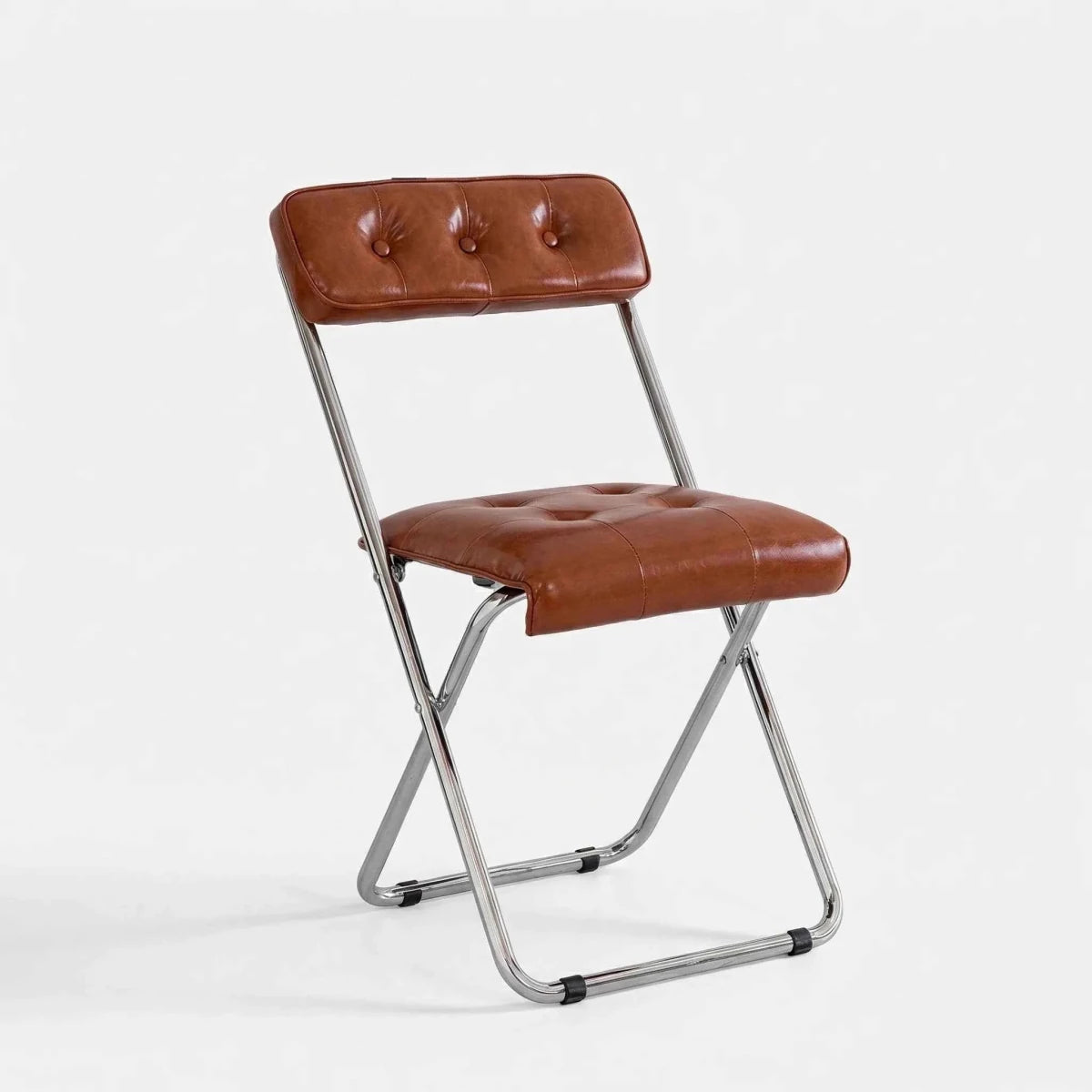 Voss Steel Leather Bar Stool - Esspur